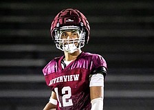 Casey Izquierdo's spring with Riverview High football is complete, and now, he looks forward to his junior season starting in the fall.