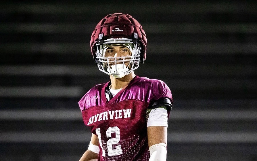 Casey Izquierdo's spring with Riverview High football is complete, and now, he looks forward to his junior season starting in the fall.