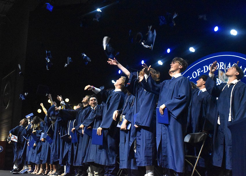 On May 22 at Grace Community Church in Lakewood Ranch, 79 seniors graduated from The Out-of-Door Academy.