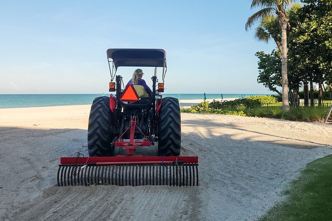 Beach raking cleans the shoreline but comes with erosion concerns ...