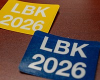 The town of Longboat Key distributes yellow and blue stickers for residents and business owners. Red stickers are reserved for police, fire and emergency responders.