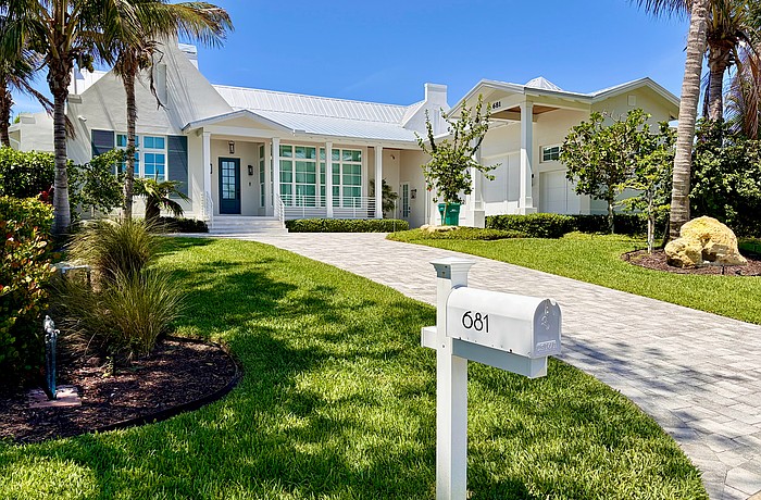 The home at 681 Old Compass Road sold for $4.2 million. Built in 2022, it has three bedrooms, three-and-a-half baths, a pool and 2,520 square feet of living area.