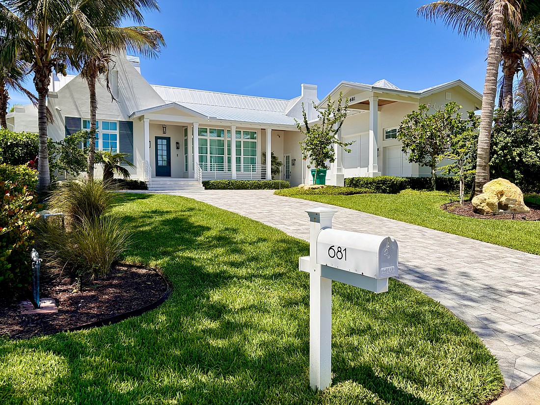 The home at 681 Old Compass Road sold for $4.2 million. Built in 2022, it has three bedrooms, three-and-a-half baths, a pool and 2,520 square feet of living area.