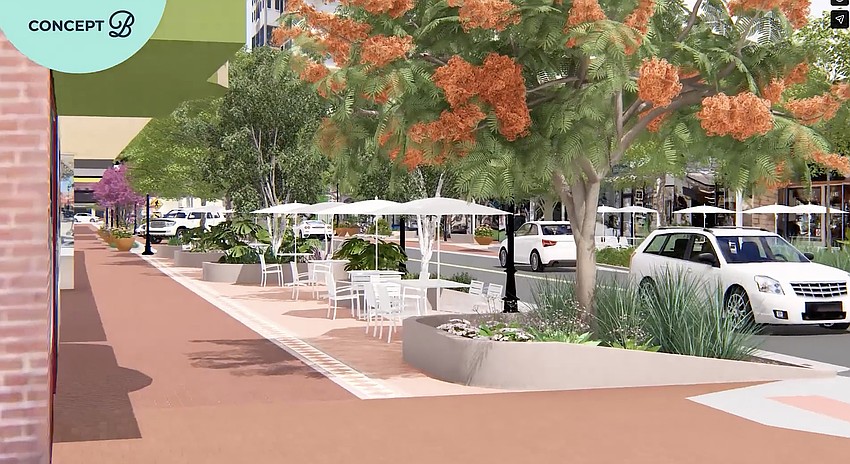 Main Street Complete Street Concept B.
