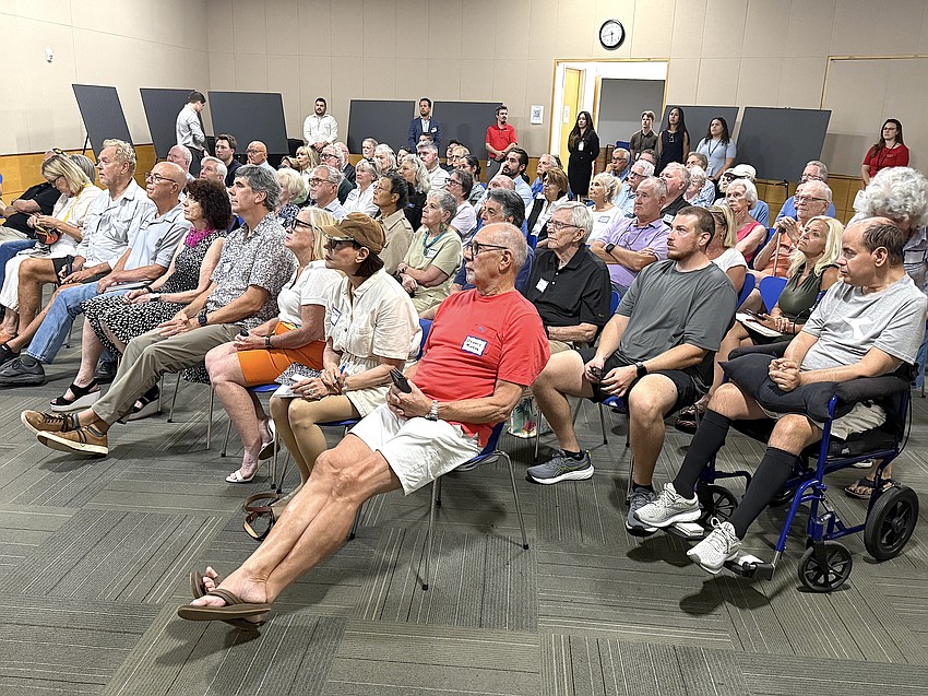 Residents were introduced to three concepts proposed for the Main Street complete street project. Residents were introduced to three concepts proposed for the Main Street complete street project.