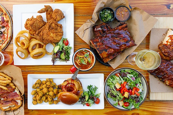 In addition to delicious brisket, Stottlemyer's offers live music daily under an open-air tiki bar.
