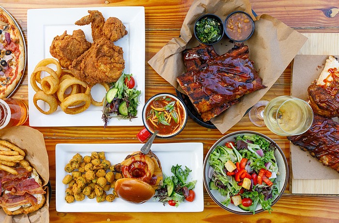 In addition to delicious brisket, Stottlemyer's offers live music daily under an open-air tiki bar.