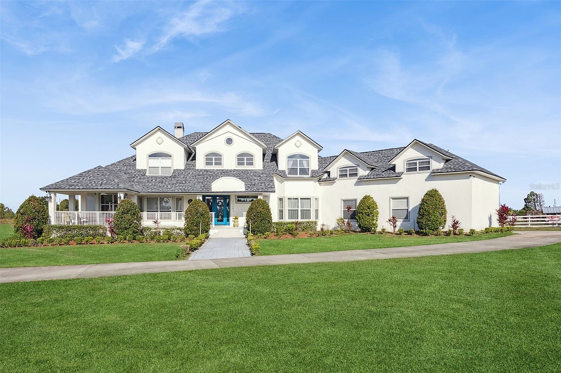 The home at 17261 Heartwood Loop, Winter Garden, Lake County, sold May 19, for $1,910,500. This custom-built residence offers an 6,400 square feet under air and nearly 10,000 square feet under roof. It is set on 4.6 acres surrounded by nature and serenity. The sellers were represented by Bradford Bolton, LPT Realty LLC.