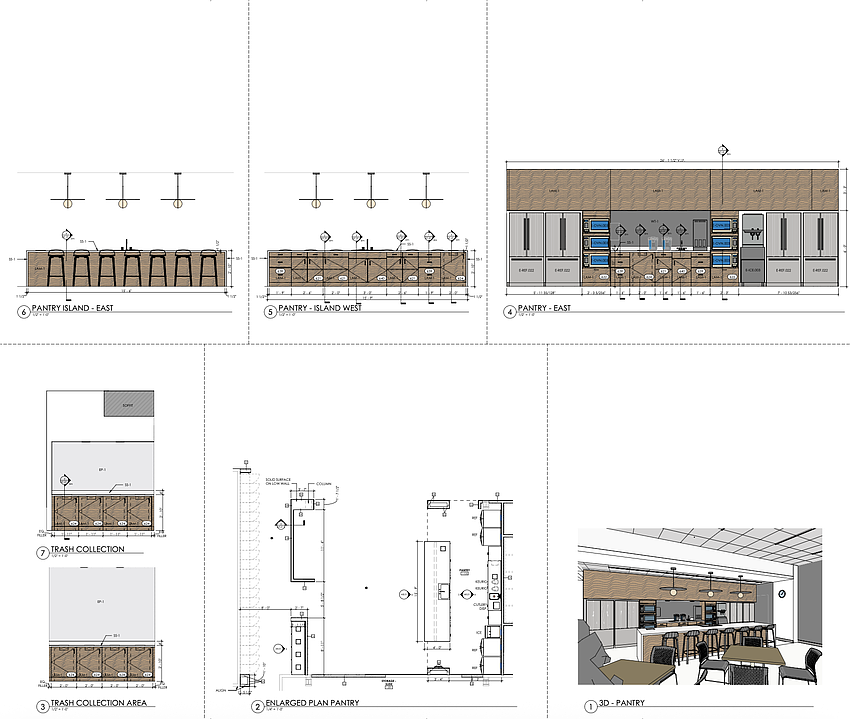Baptist Health wants to build-out a dining and market amenity in its Central Services Center at San Marco East Plaza.