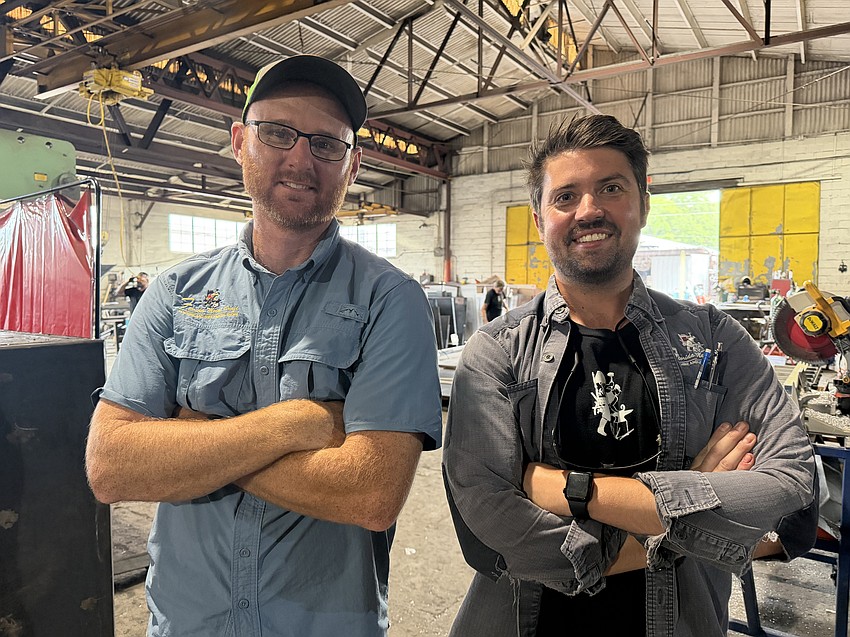 Matt Bracewell and AJ Burnett took ownership of Florida Metal Craft in 2023, adding to the Burnett family legacy.