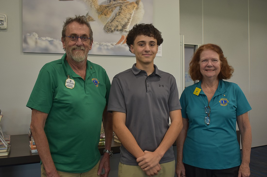Blair "Chip" Kunka and Jan Kunka of the Bradenton Lions Club didn't previously have a young contact to start a Leo Club. When Tyler LaPlaca reached out, they were all in.