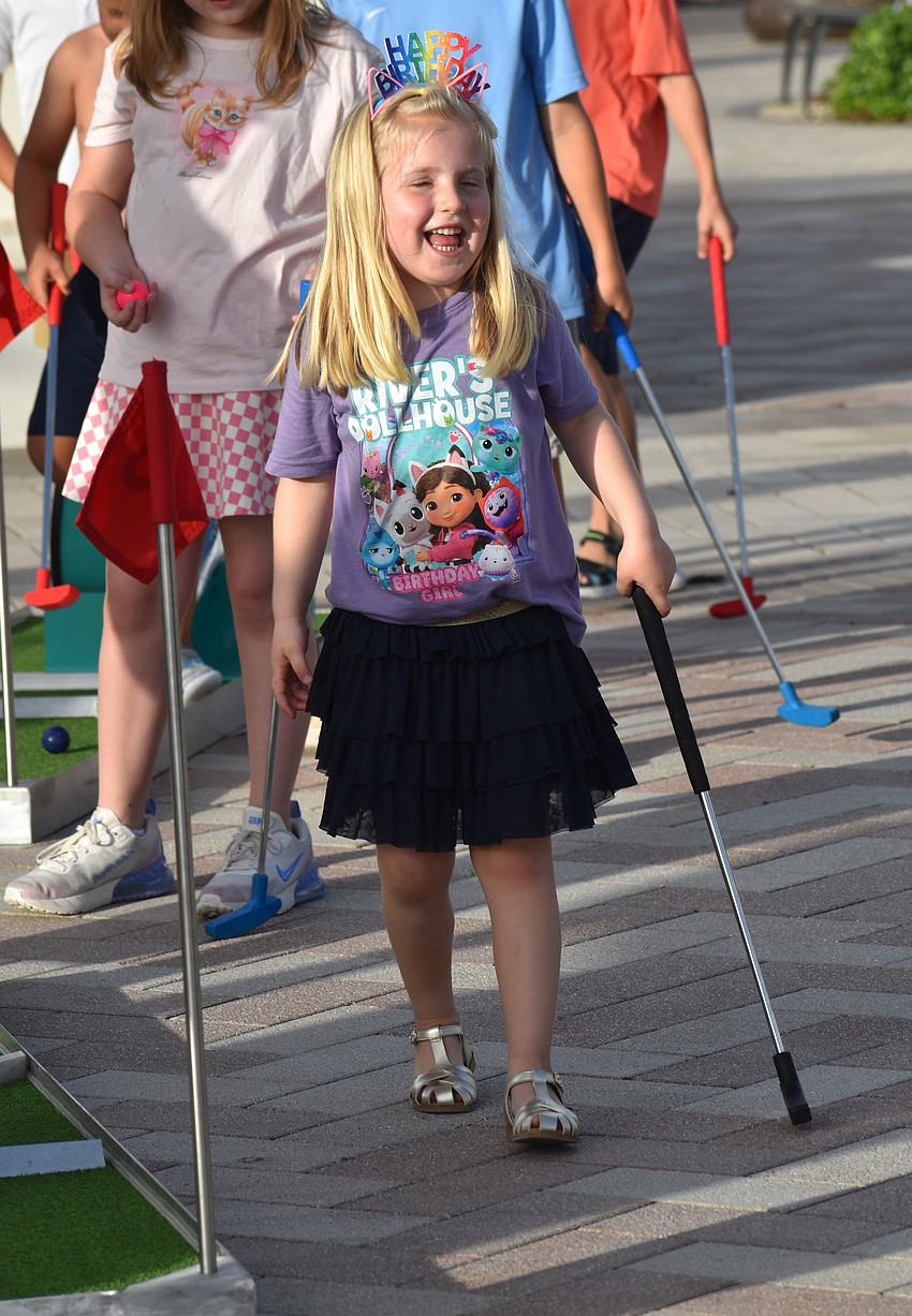 Ranch Nite Wednesdays is especially exciting for Lakewood Ranch's River Haedke, who is celebrates turning 6 years old May 27.
