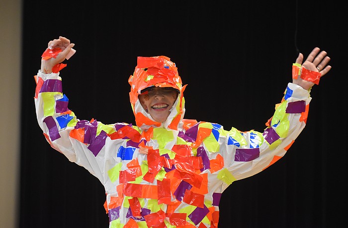 Carol Ricks, principal at Myakka City Elementary, says the point of the Jump a Bucket event was to motivate the students and take the anxiety out of the equation while test taking.