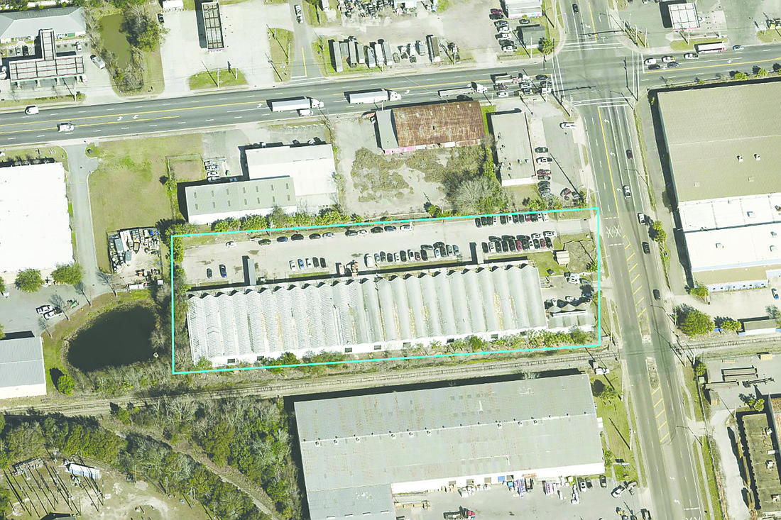 A warehouse on 3.27 acres at 924 Lane Ave. N., Jacksonville, sold for $8.25 million, $4.55 million more than it previously sold for in 2022.