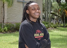 As a junior last season, Jayla Griffin led the Cougars in points, rebounds and assists per game en route to the FHSAA Class 3A-Region 2 semifinals.