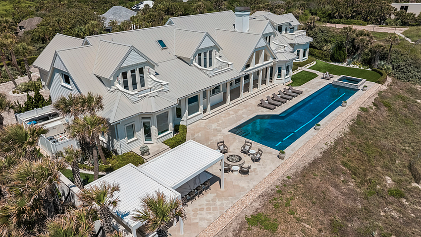 The home of television personality and Bed Bath & Beyond Inc. top executive Marcus Lemonis and his spouse has five bedrooms, 7 1/2 bathrooms and an open floor plan. The oceanfront property, which was listed for sale at $23.5 million, was The home of television personality and Bed Bath & Beyond Inc. top executive Marcus Lemonis and his spouse has five bedrooms, 7 1/2 bathrooms and an open floor plan. The oceanfront property, which was listed for sale at $23.5 million, was