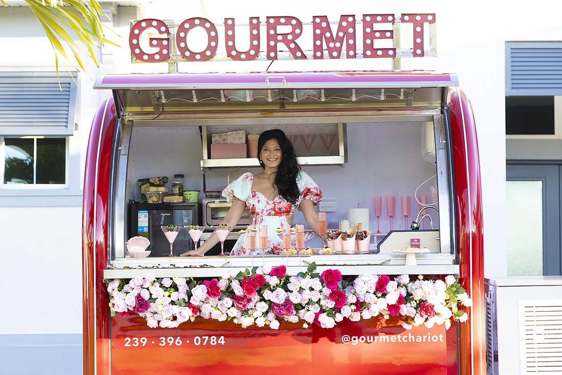 Nisha Singh launched luxury food truck Gourmet Chariot.