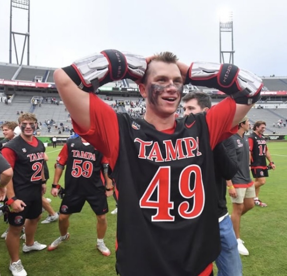 Broden Dold celebrated winning a national championship as a freshman in college.