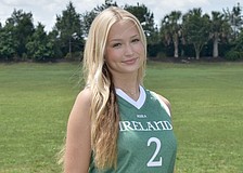 Maddie Baehr was hesitant to join Braden River flag football as a freshman. Now, she's a member of the Ireland Flag Football Women's National Team with the 2028 Los Angeles Olympics just over two years away.