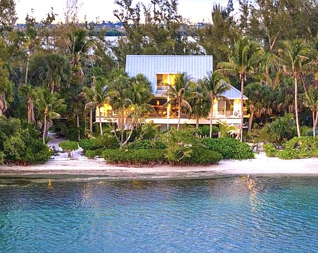 The home on Jewfish Key opposite Longboat Key is listed at $5.995 million.