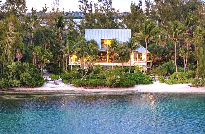 The home on Jewfish Key opposite Longboat Key is listed at $5.995 million.