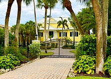 The home at 6161 Gulf of Mexico Drive sold for $8 million. Built in 1997, it has three bedrooms, four baths, a pool and 4,224 square feet of living area.