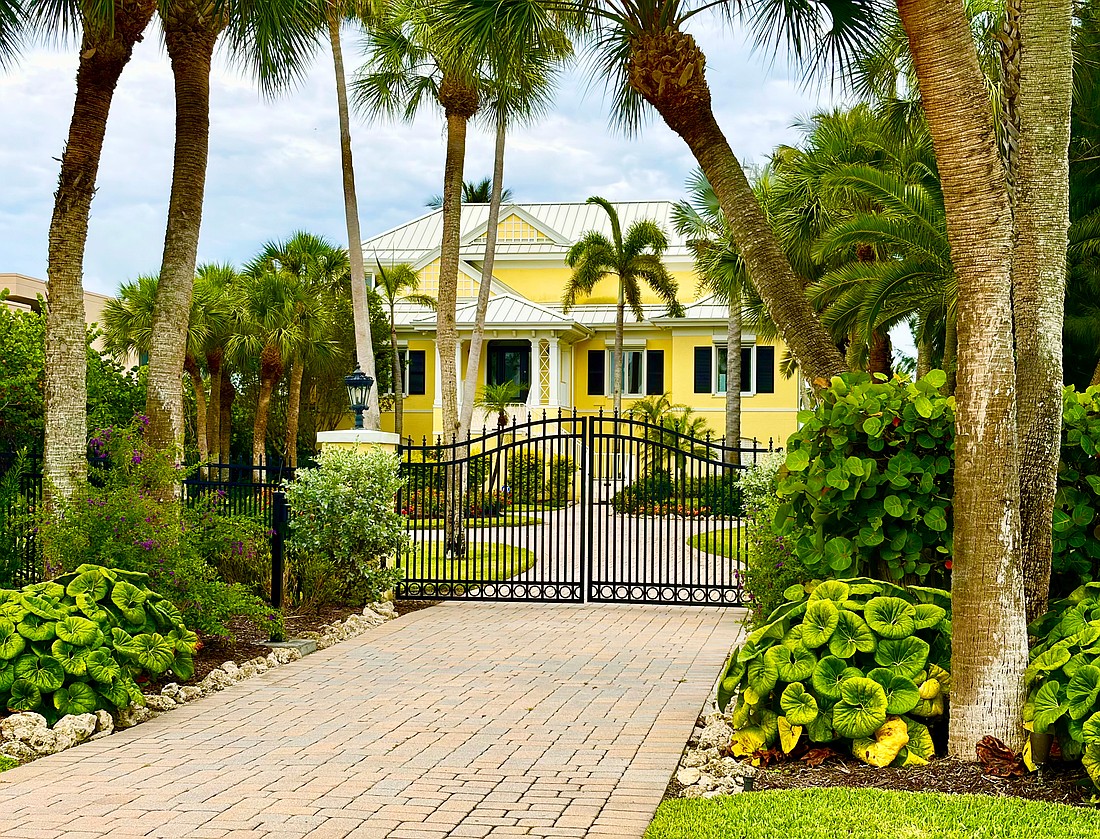 The home at 6161 Gulf of Mexico Drive sold for $8 million. Built in 1997, it has three bedrooms, four baths, a pool and 4,224 square feet of living area.