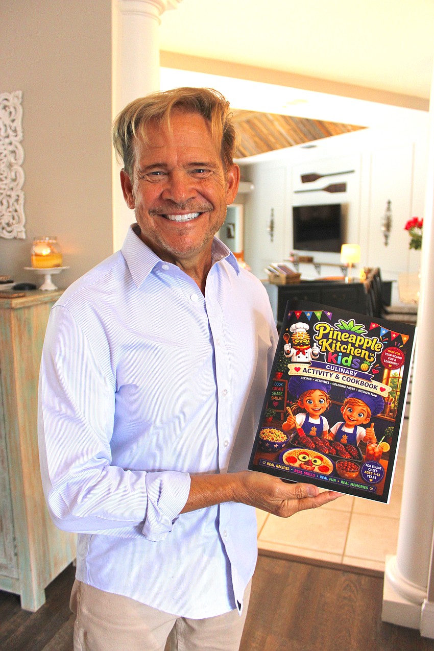 Mike Schenk says Pineapple Kitchen produces several camps, programs and cookbooks for children.