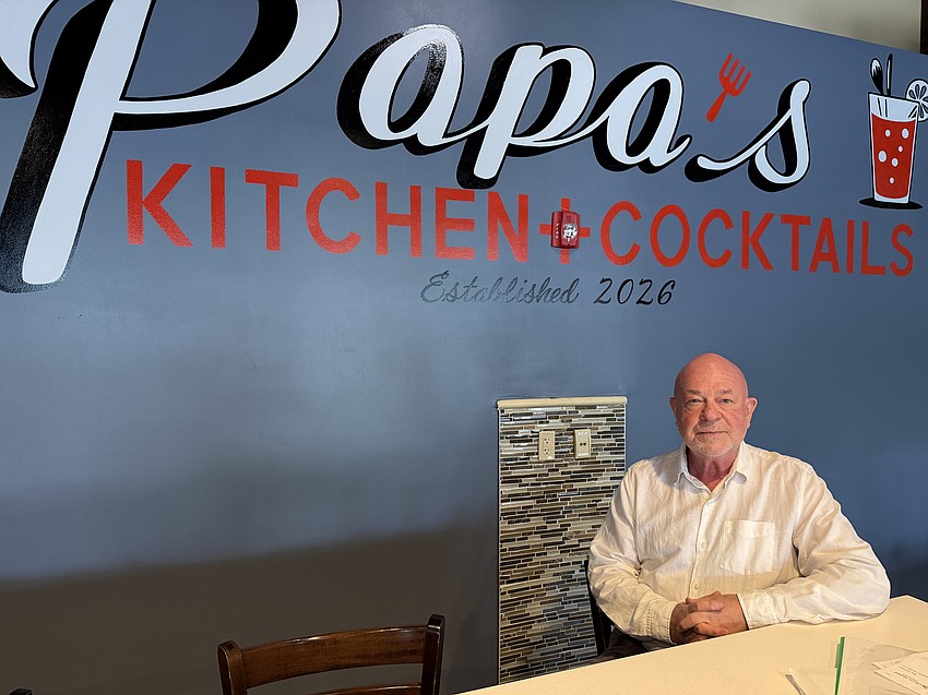 After a career in finance, Bob Carter now runs Papa’s Kitchen + Cocktails.