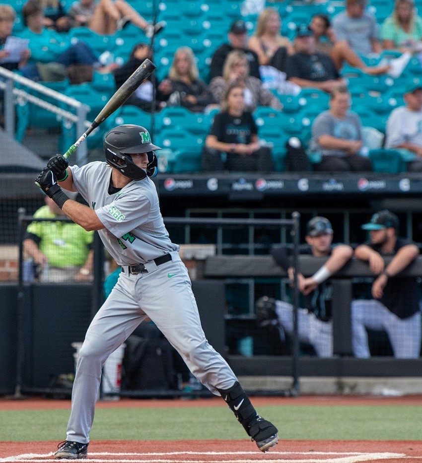 Across his two seasons with Marshall from 2023-24, Owen Ayers posted a .287 batting average, .378 on-base percentage, 15 home runs and 62 RBIs.