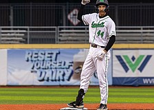 Owen Ayers played his first two seasons of minor-league baseball exclusively with the Myrtle Beach Pelicans of Single-A. So far in 2026, he's spent time with the South Bend Cubs of High-A and Knoxville Smokies of Double-A.