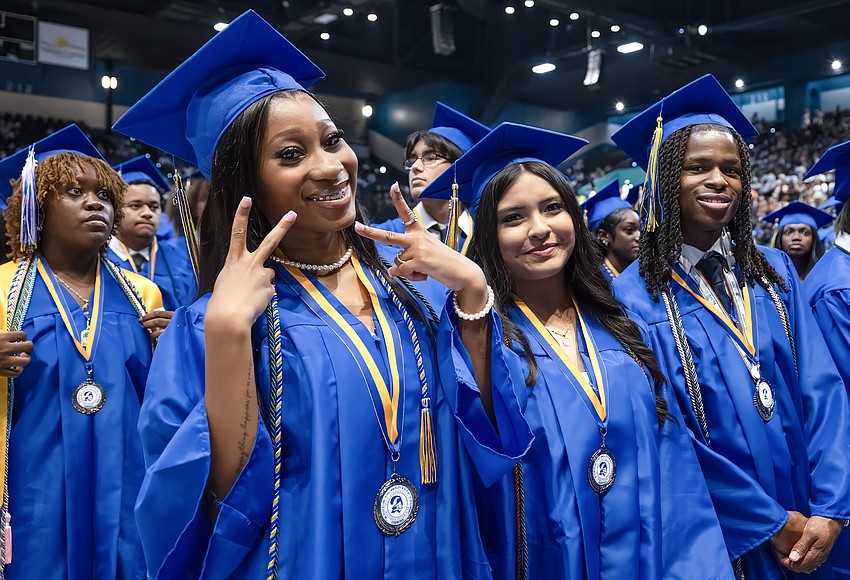Raising the bar: Mainland seniors first to graduate with ‘A’ rated school