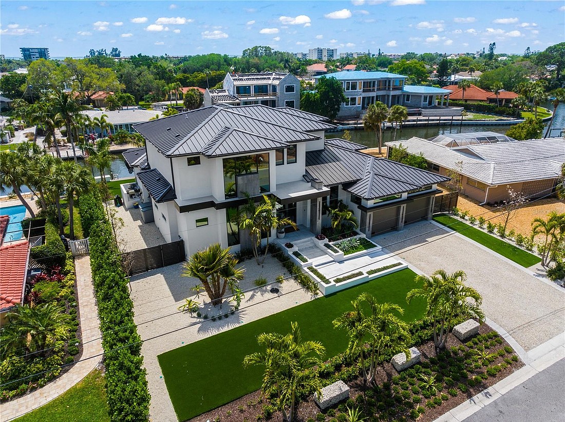 The home at 5362 Shadow Lawn Drive to J. Gordon and Gretchen Cooney, of Newtown Square, Pennsylvania, was built in 2023 and has three bedrooms, three-and-two-half baths, a pool and 4,294 square feet of living area.
