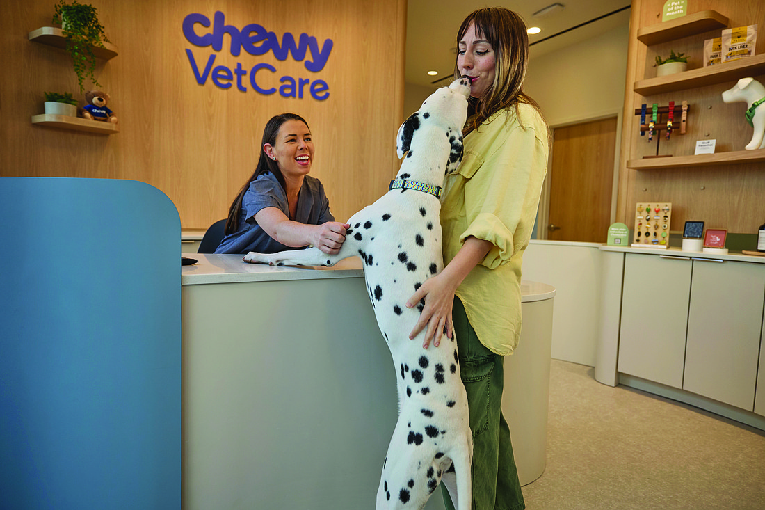 Chewy Vet Care announced it is holding a grand opening event June 6 for its first Jacksonville clinic, located at Beach and Kernan boulevards.