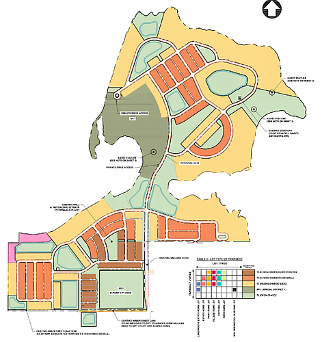 The Johns Lake Urban Village Planned Unit Development is a community planned on about 337.25 acres in Winter Garden near the Lake-Orange county line.