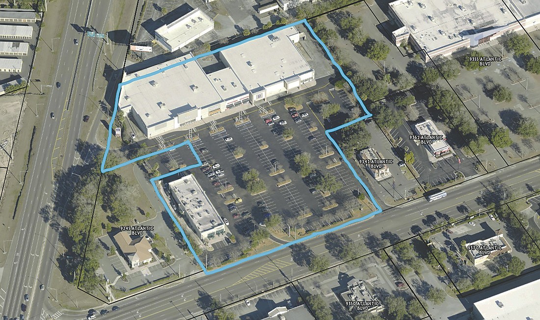The CB Square shopping center at 9317 Atlantic Blvd. sold for $11.2 million.