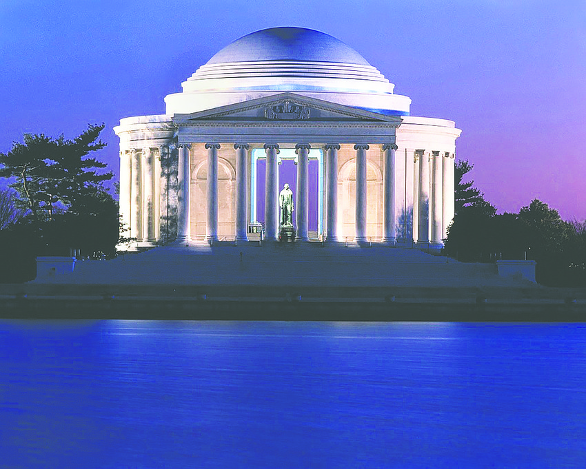 The Jefferson Memorial in Washington, D.C.