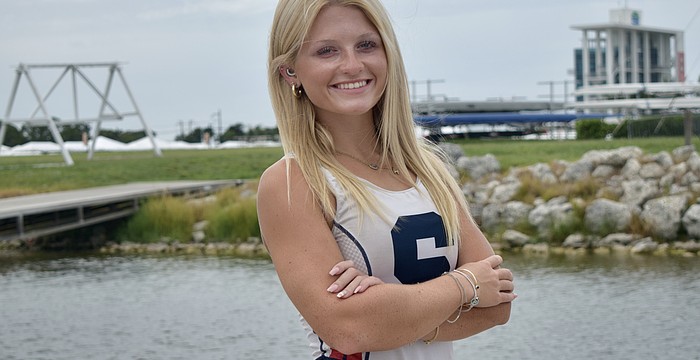 Madison McKay is in her second and final season with Sarasota Crew. With the club's Youth Women's Eight boat, she'll have a chance at ending her high school rowing career as a junior national champion.