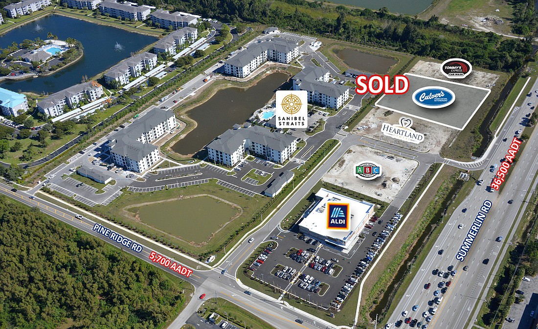 LQ Commercial Real Estate sold a 2.4-acre parcel at Summerlin Ridge on Pine Ridge Road, just off of Summerlin Road.