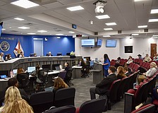 Cynthia Keough is one of several Manatee County residents to step up to the podium June 4 and ask commissioners for more time to review the updated comprehensive plan.