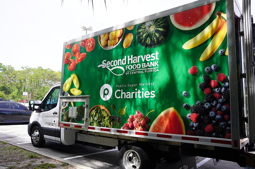 The Second Harvest Food Bank of Central Florida’s Mobile Farmers Market. Photo courtesy of Second Harvest Food Bank of Central Florida