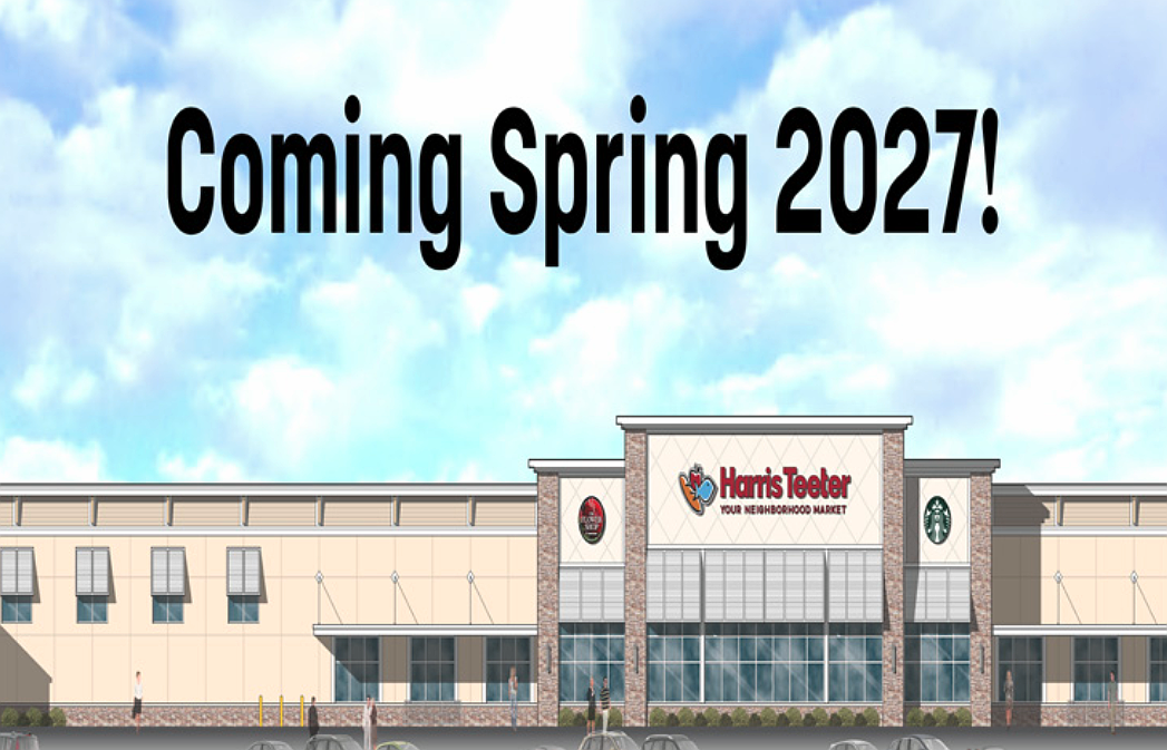 The construction of a Harris Teeter grocery store and liquor store at the Atlantic North shopping center will be joined by a speculative retail store between those and LA Fitness.