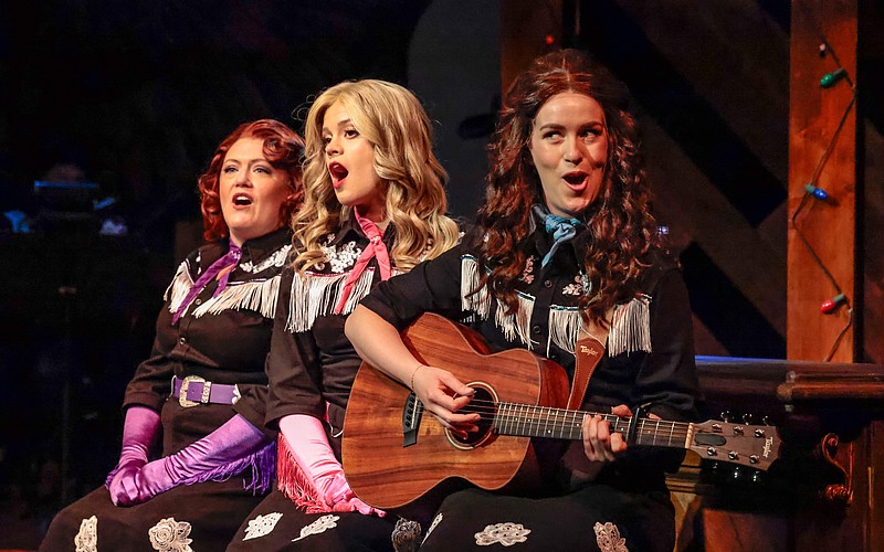 Alexandra Melrose, Hailie Lucille and Hannah Taylor star in Florida Studio Theatre's "Honky Tonk Angels."