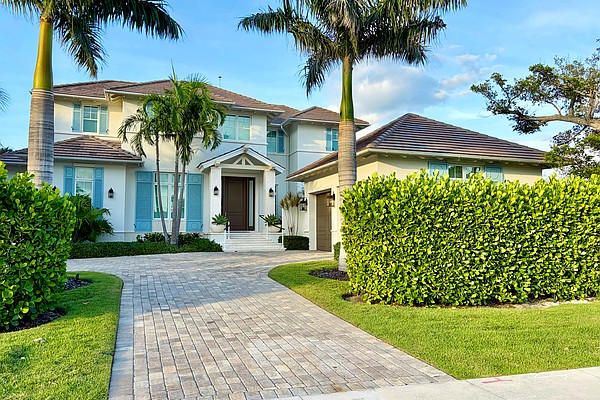 The home at 5840 Gulf of Mexico Drive sold for $4.5 million. Built in 2022, it has four bedrooms, four-and-two-half baths, a pool and 4,145 square feet of living area.