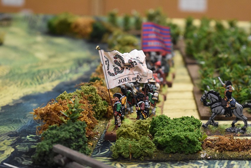 Mark Stanoch doesn't just play games, he creates them. This is a board game based on the Second Battle of Trenton.