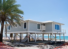 The owner of the Half Moon House at 6541 Gulfside Road has until Aug. 1 to complete repairs to the pilings of the house.