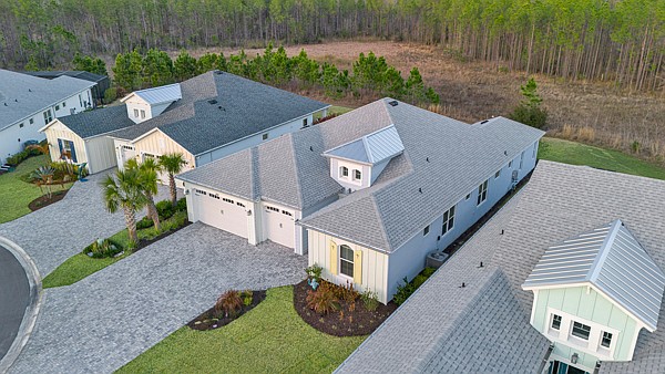 Built in 2024, the house at 202 Catamaran Cove is a 3/3 and has 2,468 square feet. Photo courtesy of Kelley Sarantis/Bob Hodges and Sons Realty
