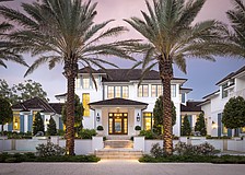 The Crystal Waters estate at 8501 Midnight Pass Road has re-entered the market at nearly $30 million.