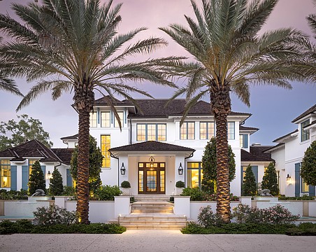 The Crystal Waters estate at 8501 Midnight Pass Road has re-entered the market at nearly $30 million.