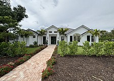 The home at 1915 Tulip Drive was built in 2025 and has four bedrooms, four baths, a pool and 2,918 square feet of living area.